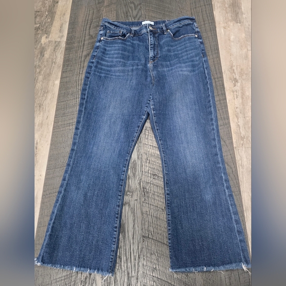 LOFT Blue Flare & Wide Leg Jeans - Picture 2 of 6